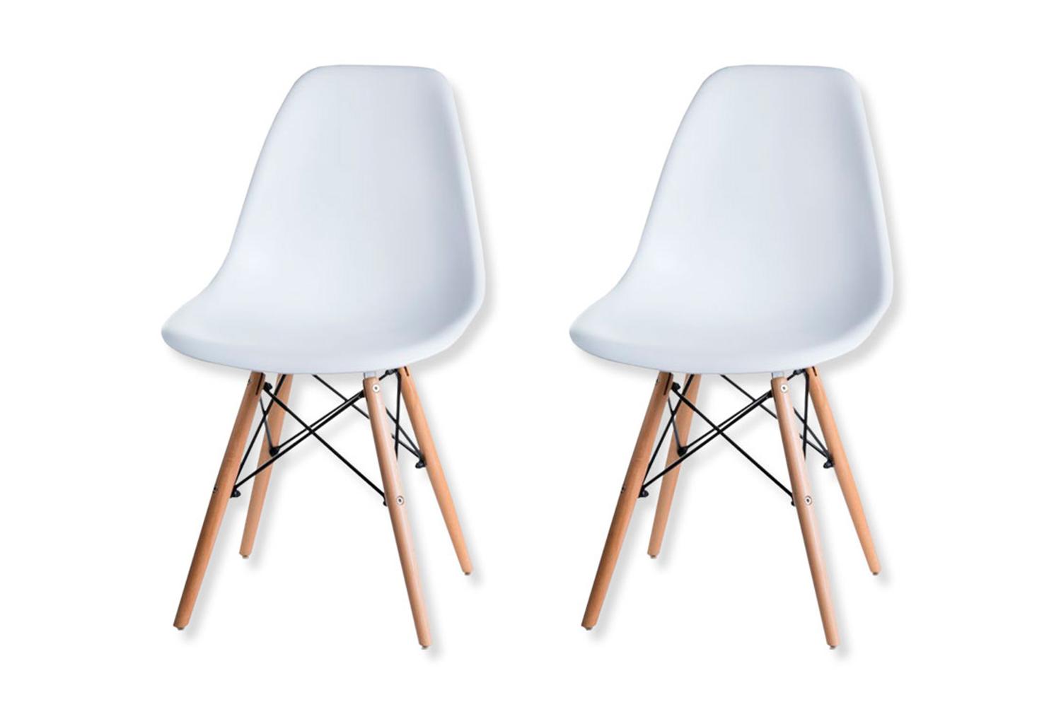 Стул для столовых eames белый