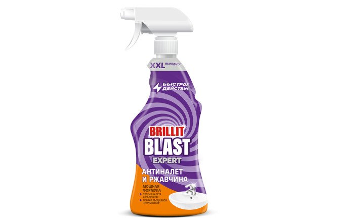 Изображение товара Чистящее средство Brillit Blast против налёта и ржавчины 750 мл