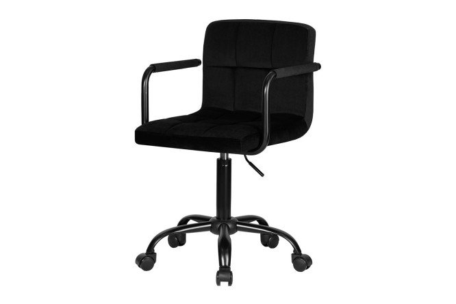 Изображение товара Офисное кресло DOBRIN Terry Black с подлокотниками регулируемая высота