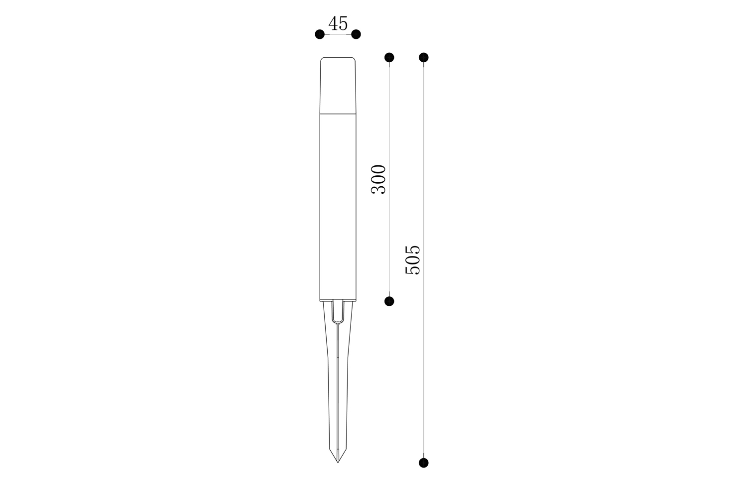 фото Светильник ландшафтный led outdoor talpa hoff