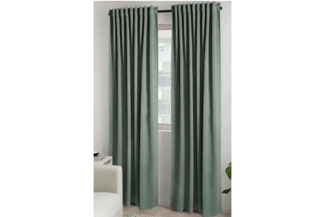 Изображение товара Штора Практис 150х280 см, цвет зелёный