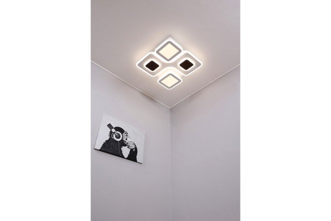 Фото 7 Люстра SCHAFFNER Diente 23 кв.м., LED, 55 см
