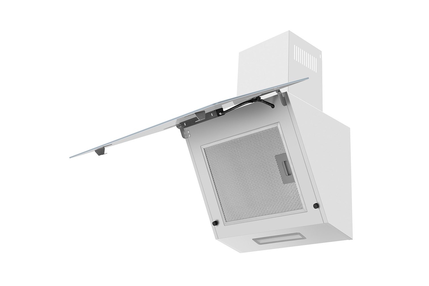 Вытяжка MAUNFELD Astro 60 Glass white цвет белый, 60 см