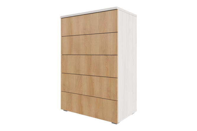 Изображение товара Комод Оскар Амели 75,2х109,2х44 см, ясень анкор светлый, дуб канадский