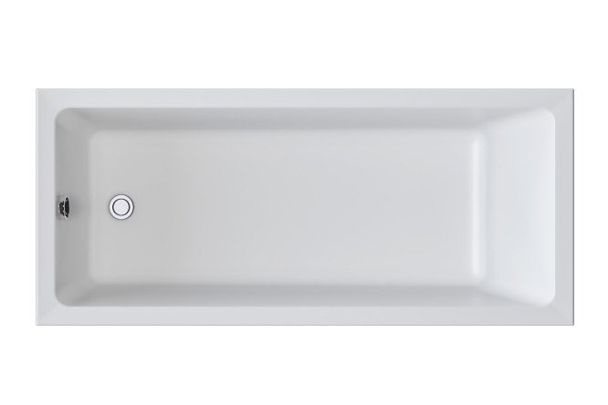 Изображение товара Приставная ванна Marka One Bianca 180x80 см белая акриловая универсальная