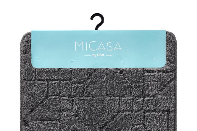 Набор ковриков MICASA Unity для ванной комнаты и туалета 50x80 см, 40x50 см,
