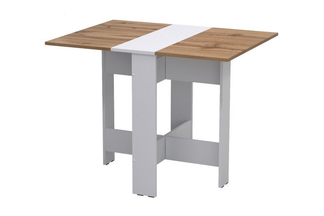 Изображение товара Обеденный раскладной стол Nicole 28х75.4х76 см ЛДСП для кухни и столовой