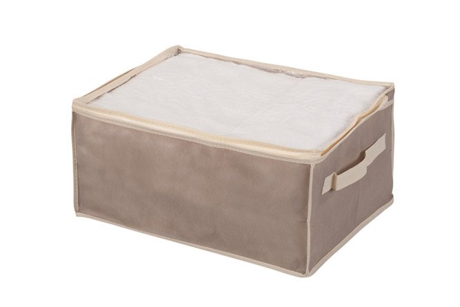 Изображение товара Кофр для хранения вещей Вельвет 40x21x30 см с крышкой