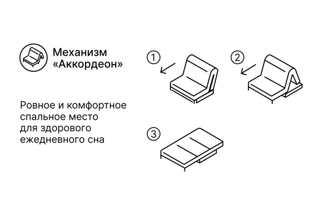 Диван-кровать DREAMART Палермо