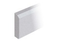 Плинтус прямой Кварц грей 150х4х0,6 см