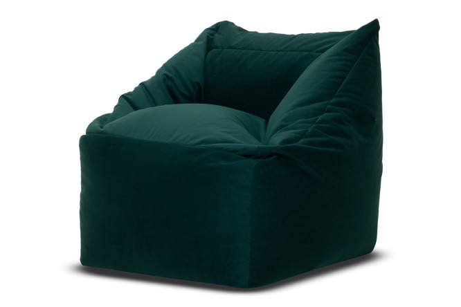 Изображение товара Кресло Gap из велюра зеленого цвета 80х80х80 см