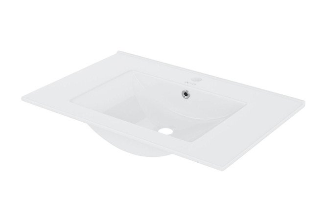 Изображение товара Умывальник полувстраиваемый RUNO Teffy 80 80х17.5х45.7 см керамика