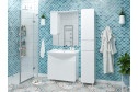 Зеркало-шкаф Чегет 75 П-Чег-02075-01П c LED-подсветкой 82.5х100х17 см, Левый