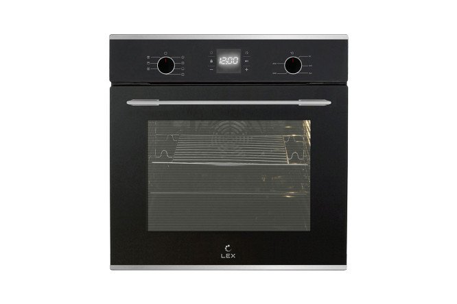 Изображение товара Электрический духовой шкаф LEX EDM 076 BL черный 60 л 7 режимов