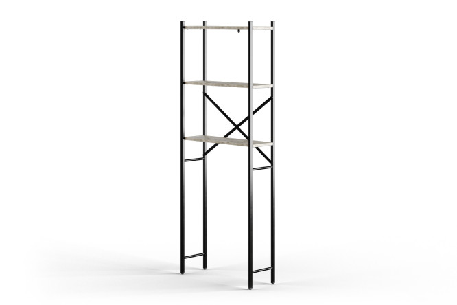 Изображение товара Стеллаж для ванной комнаты Gutta 69x180x25 см современный дизайн