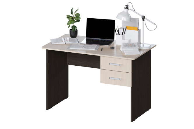 Изображение товара Письменный стол СП-2 120х75,5х68 см венге дуб молочный