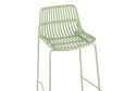 Стул барный Stool Group Louran 49х100х49 см, цвет сидушки зелёный, ножек зелёный