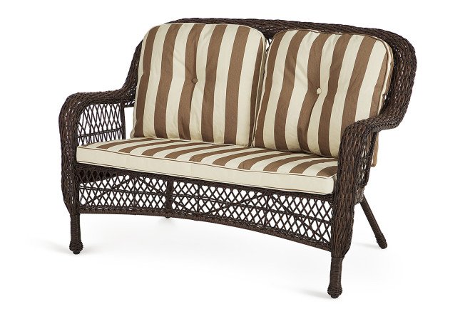 Изображение товара Диван Oxford 138х92x80 см, коричневый/бежевый, с хранением