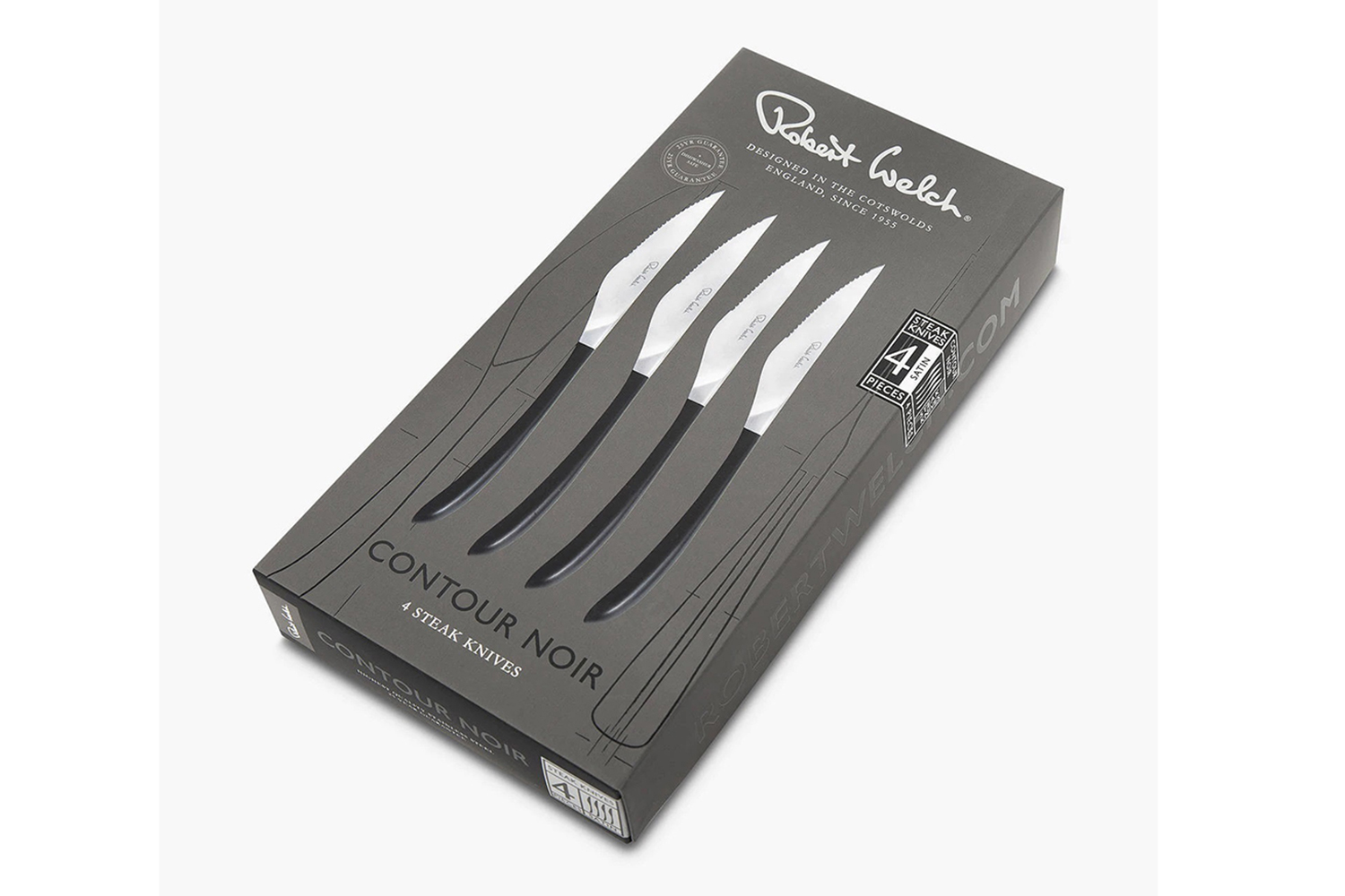 Набор ножей для стейков Contour Noir