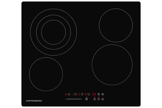 Изображение товара Электрическая варочная панель KUPPERSBERG ECS 630 59 см стеклокерамика