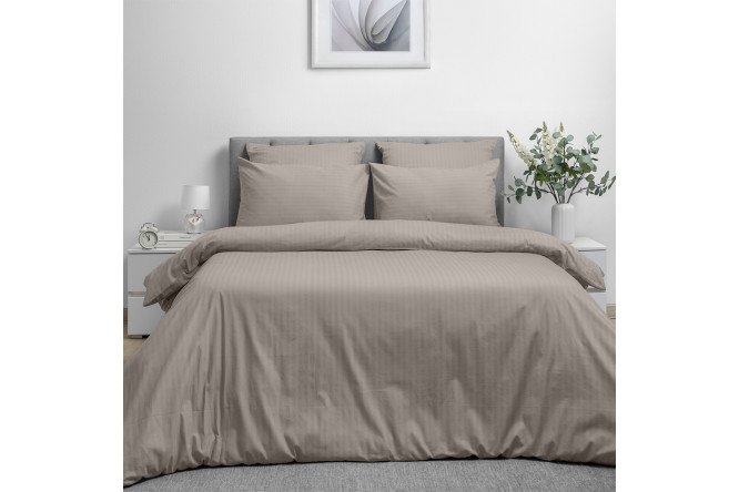 Пододеяльник Coffee cream Поплин 200х220 см, Евро