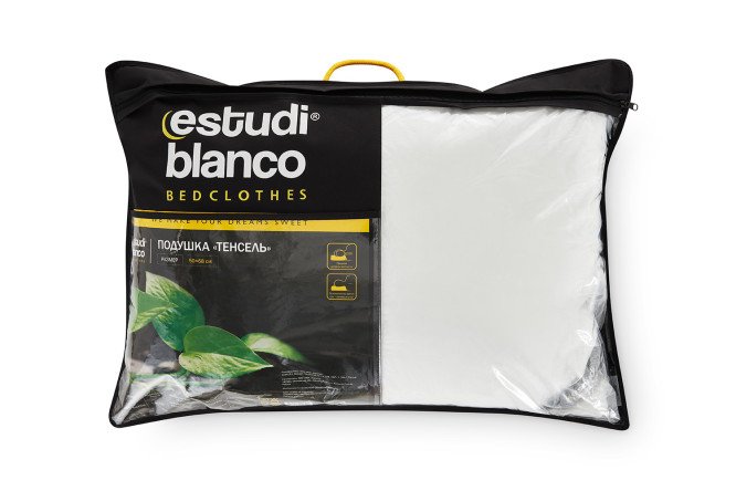 Подушка ESTUDI BLANCO Тенсель 50х70 см, Полиэстер