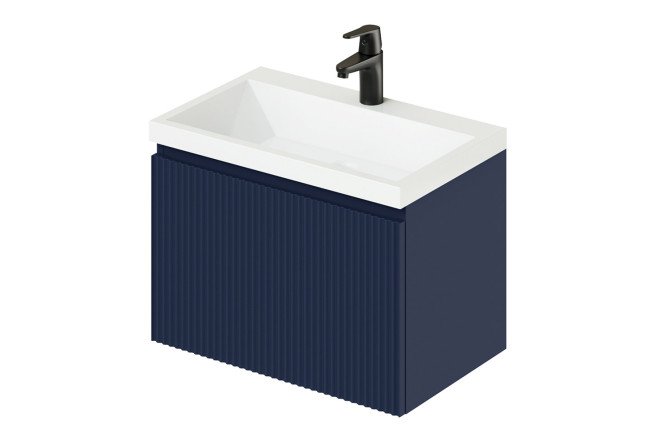 Изображение товара Тумба подвесная Kate 2.0 60 60.2 см, цвет каркаса океания (TP-818UP), фасада океания (TP-818UP)