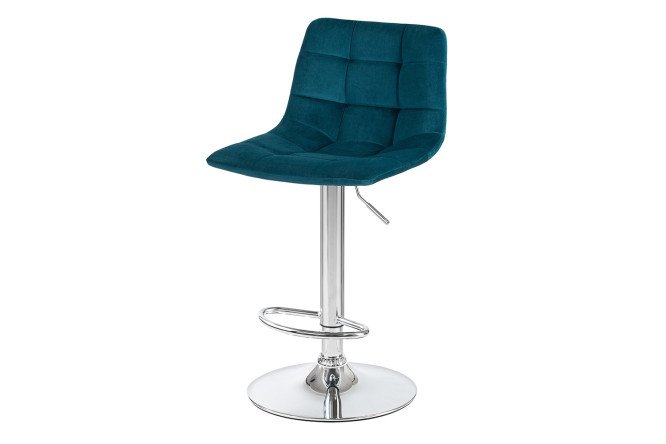 Изображение товара Барный стул DOBRIN Tailor с регулируемой высотой и хромированными ножками