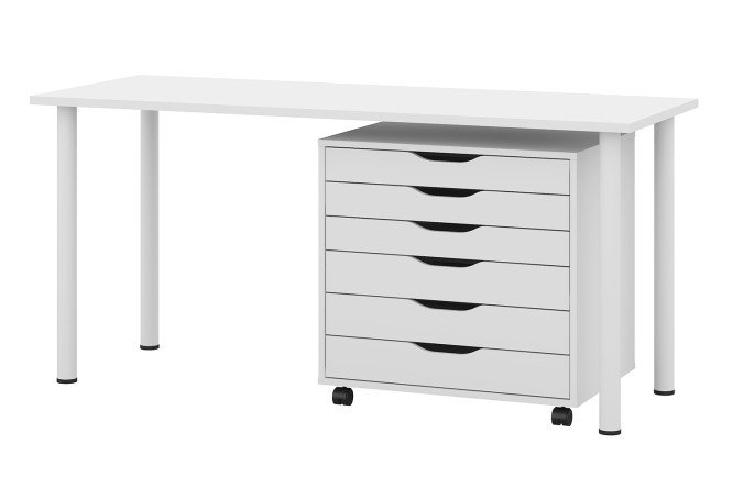 Изображение товара Письменный стол Alexys 140 с тумбой для домашнего офиса и работы