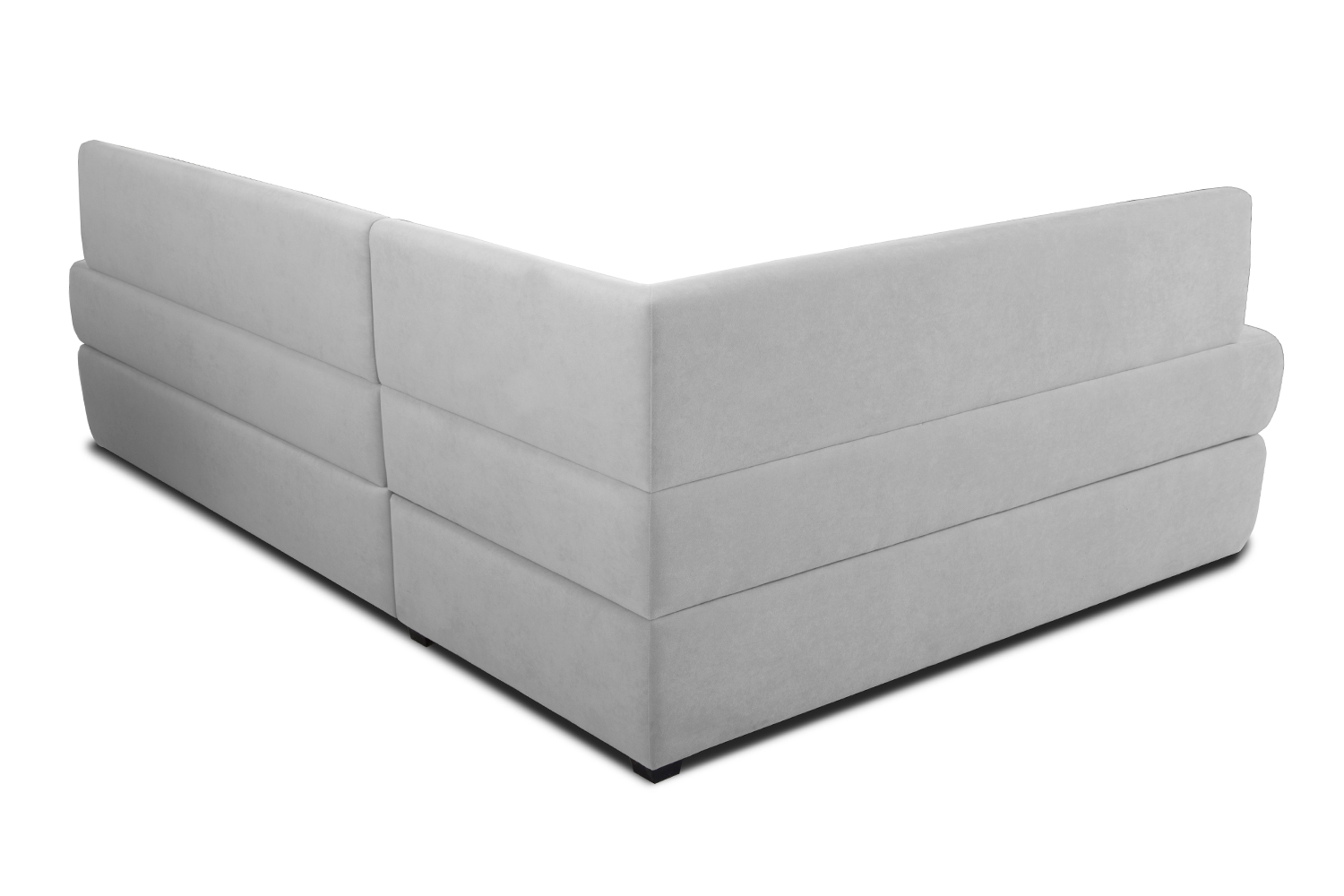 Угловой диван-кровать Арно серого цвета