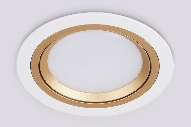 Светильник встраиваемый AMBRELLA LIGHT Techno Spot 1 м², 11.5x2.3x11.5 см, GX53