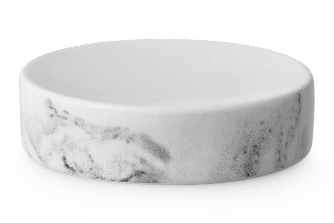 Изображение товара Мыльница EVIO Atlantic керамическая 10х2х10 см отдельно стоящая