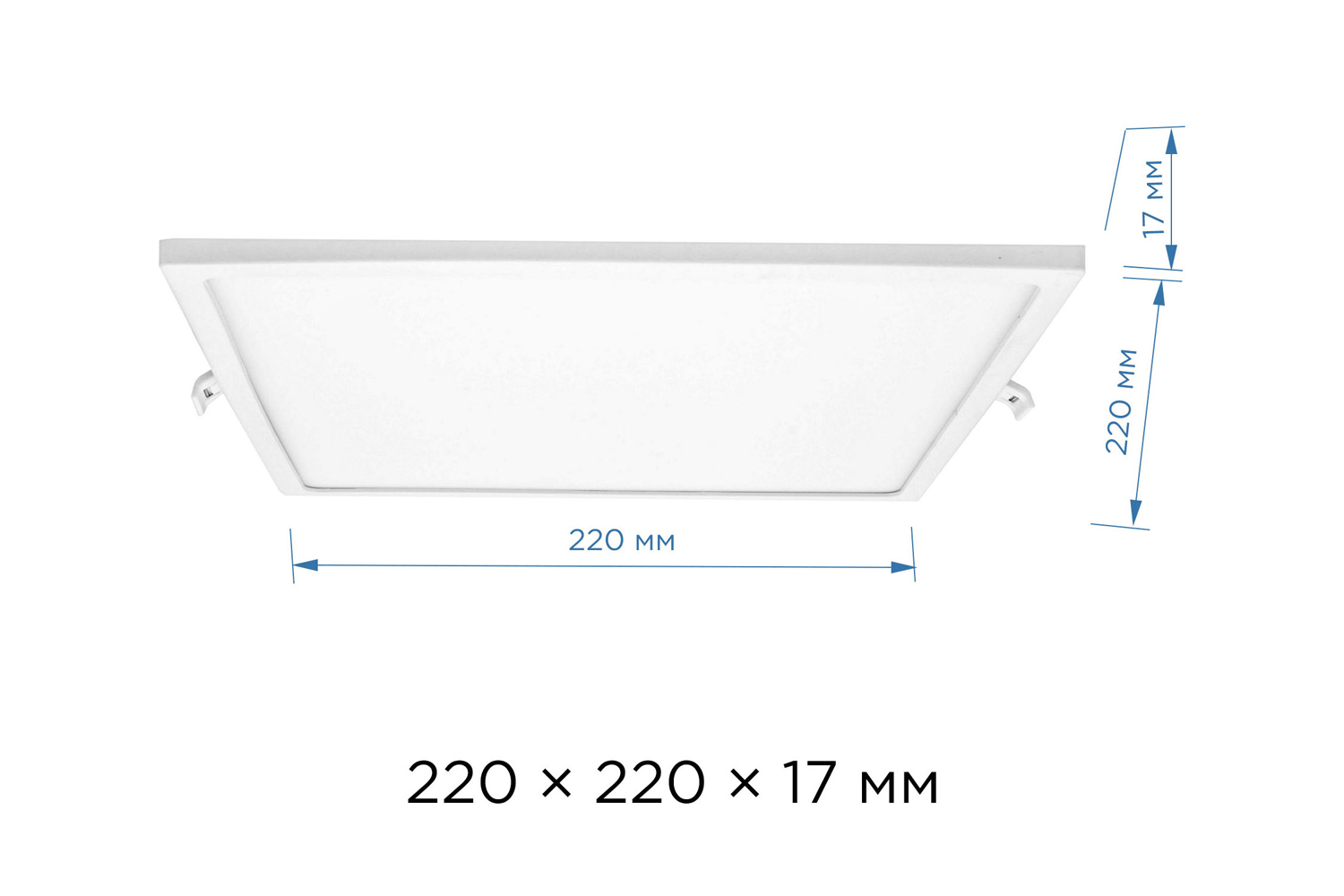 фото Светодиодная панель встраиваемая led 06-34 apeyron electrics