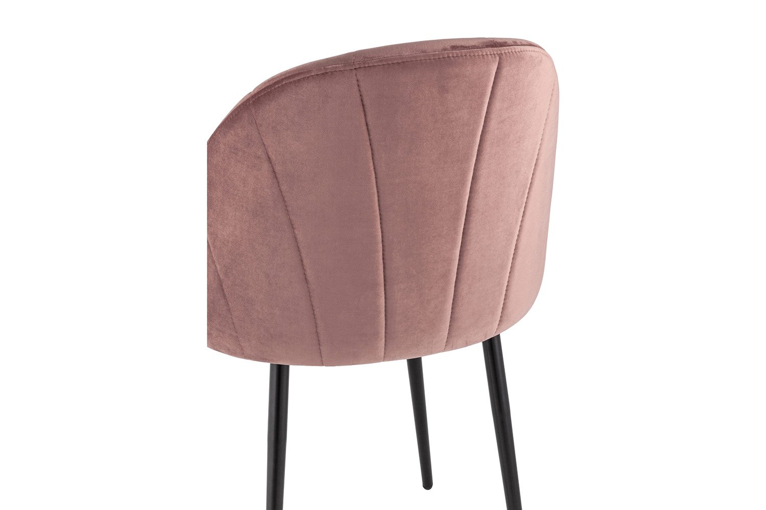 стул логан велюр пыльно розовый
