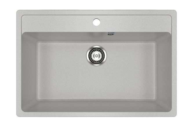 Изображение товара Врезная мойка из искусственного камня U-600-310 76х51х20 см для кухни