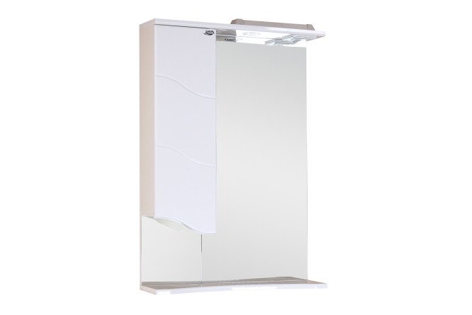 Изображение товара Шкаф-зеркало с подсветкой ONIKA Лайн 58 205819 левое 58х80х17 см