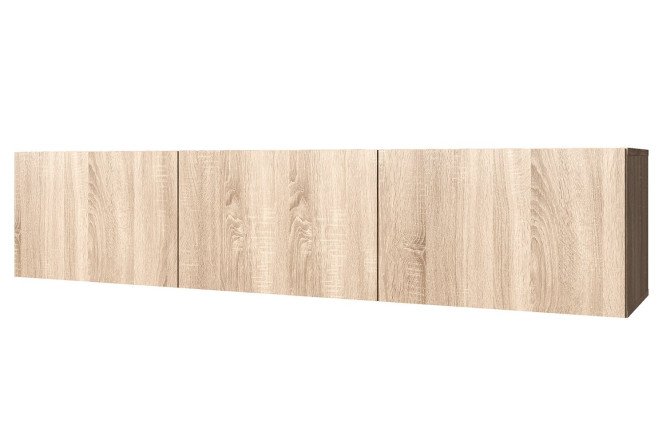 Изображение товара Тумба с ящиками Оскар 180х38 с доводчиками дуб сонома для дома и офиса