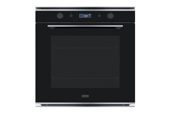 Изображение товара Электрический духовой шкаф FRANKE FMY 98 P XS 116.0606.101, чёрное стекло/нержавеющая сталь 59.5х59.5х54.3 см
