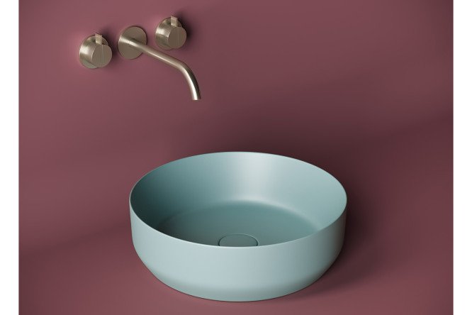 Умывальник накладной CERAMICANOVA Element CN6022MLG 39х12х39 см