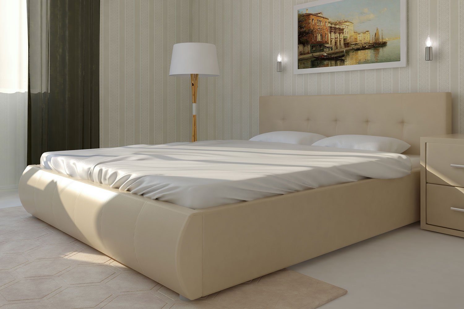Кровать с подъёмным механизмом Mila 160х200