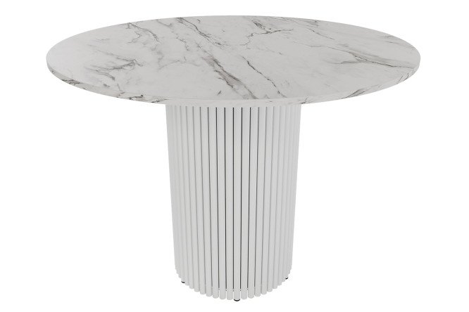 Изображение товара Стол GENGLASS Trubis wood с трубчатым подстольем 100х75х100 см