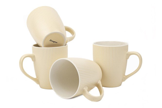 Изображение товара Набор кружек Elrington Venezia Cream 365 мл, Керамика