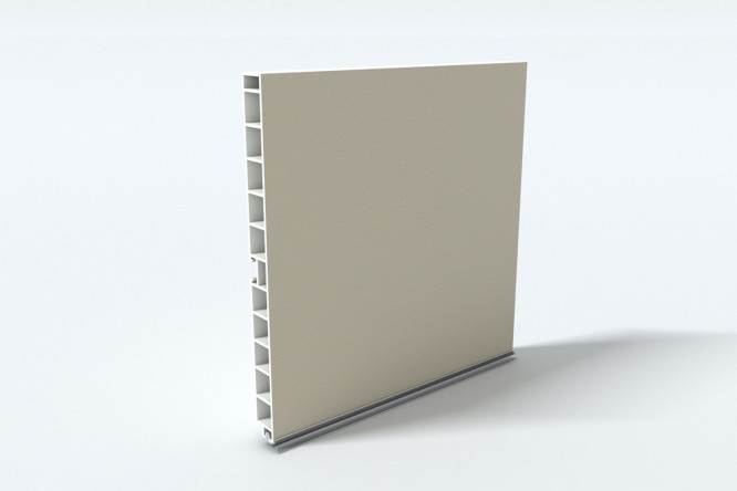 Изображение товара Цоколь кухонный из ПВХ цвета ваниль II (41)