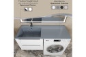 Раковина Cosmos Quartz RCosmos120LS Подвесная, 120х17.2х48 см