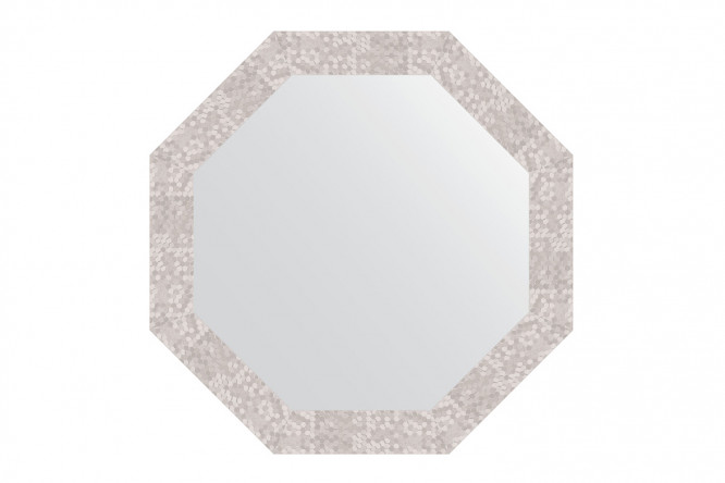 Изображение товара Зеркало настенное в багетной раме EVOFORM Octagon BY 7309, соты алюминий 67х67 см Изображение товара Зеркало настенное в багетной раме EVOFORM Octagon BY 7309, соты алюминий 67х67 см