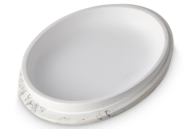 Изображение товара Мыльница Marble light Полирезин