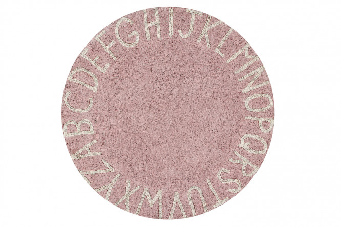 Ковёр LORENA CANALS Алфавит Round ABC 150х150 см