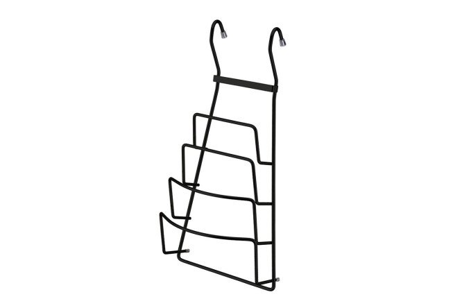 Изображение товара Полка для крышек YJ-G809B из металла черный матовый