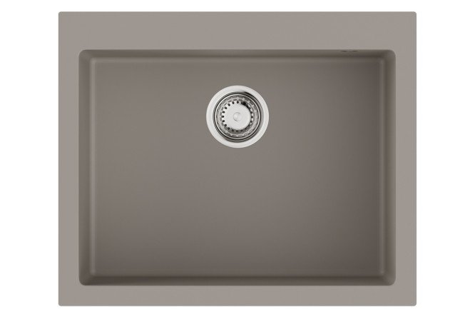 Изображение товара Врезная кухонная мойка OMOIKIRI Bosen 61A-GR 61х50х21 см искусственный керамический материал