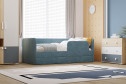 Кровать Молли-2 90х200 см цвет синий